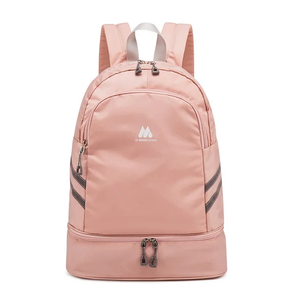 Pink D Backpack Независимая обувь рюкзак Одежда Упаковка Кубики путешествия Органайзер сумка водонепроницаемый большой емкости студенческий школьный мешочек аксессуары - Цвет: Pink D Backpack