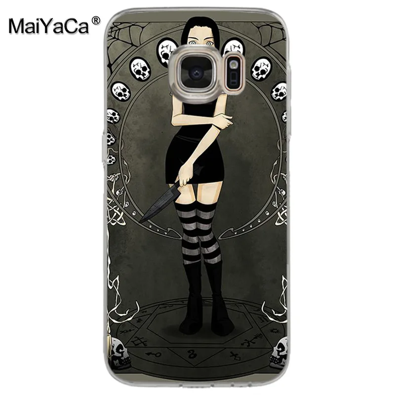 MaiYaCa среда Addams семейный Топ подробный популярный чехол для телефона samsung galaxy s8 s7