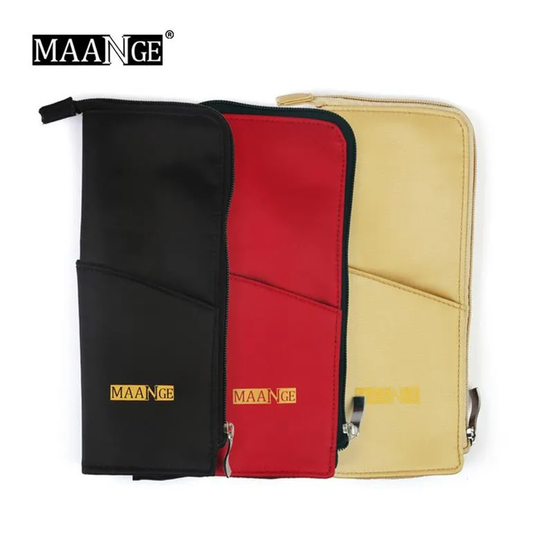 MAANGE Профессиональный пустой портативный набор кистей для макияжа в сумочке