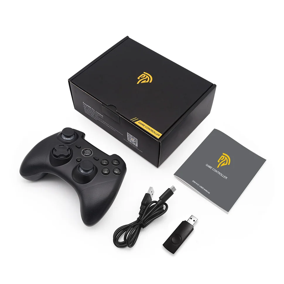 EasySMX ESM-9101 геймпад для Xiaomi Mi TV Box 3 игровой контроллер Xiaomi Mi TV Box S с двойной вибрацией турбо Android геймпад