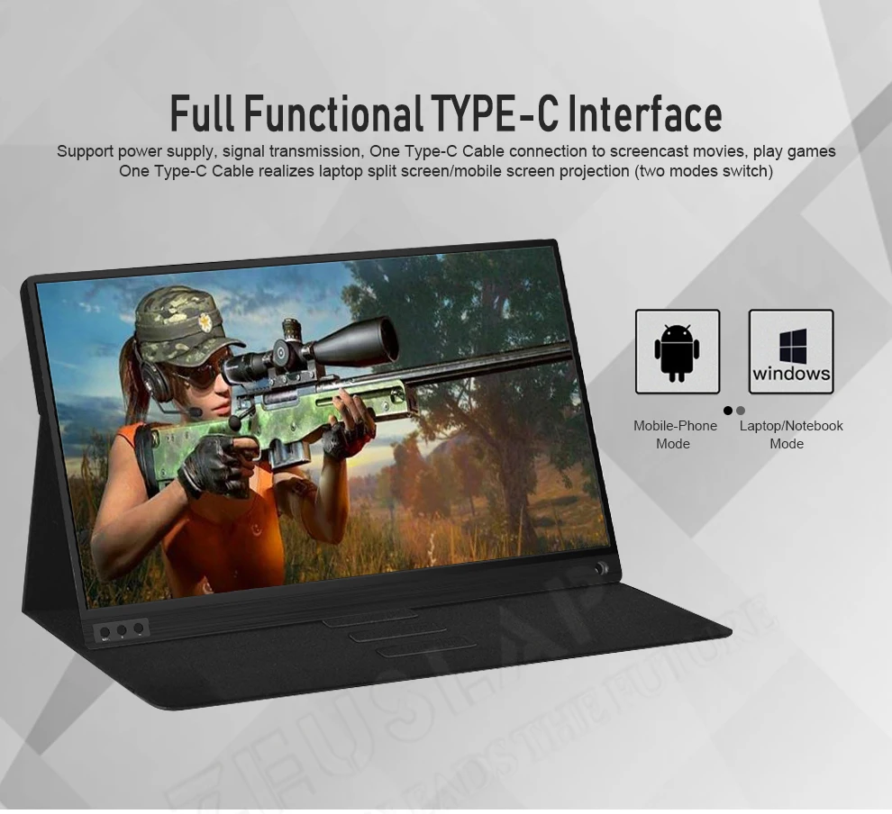 15,6 дюйма ультратонкий узкий каркас PS3 Xbox переключатель CCTV 1080P полный HF usb type C HDMI портативный монитор экран