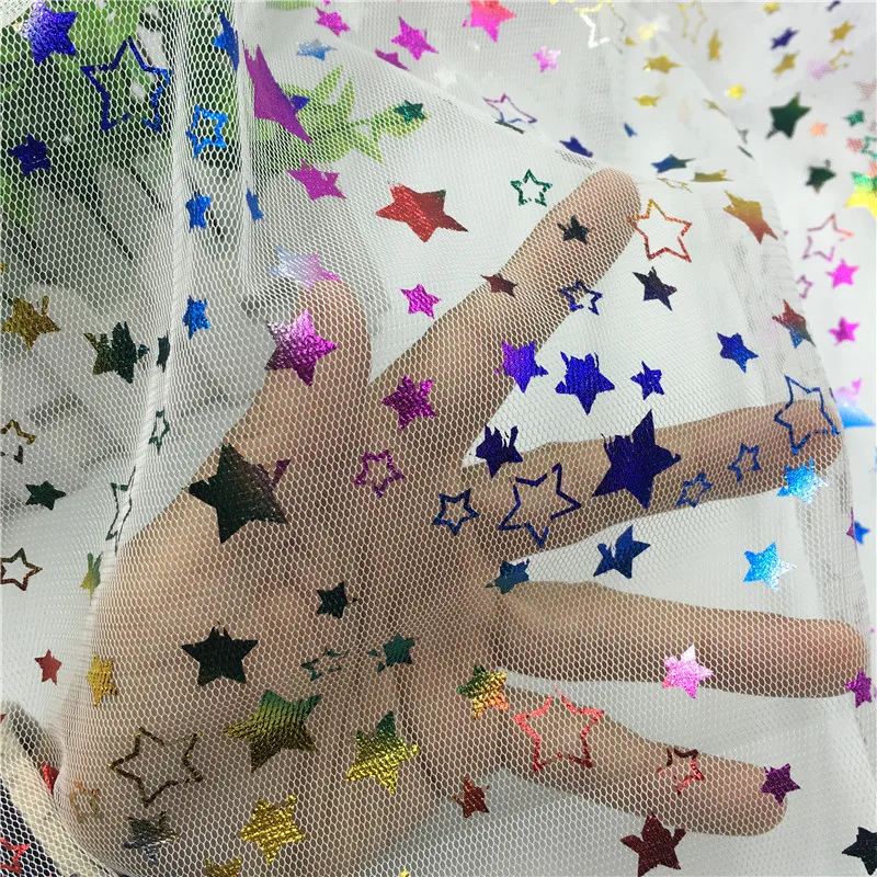 150cm Width 5yards/roll Glitter Sequins Soft Gauze Polyester Mesh Tulle Fabric DIY Sewing Tutu Wedding Birthday Party Supplies | Дом и сад