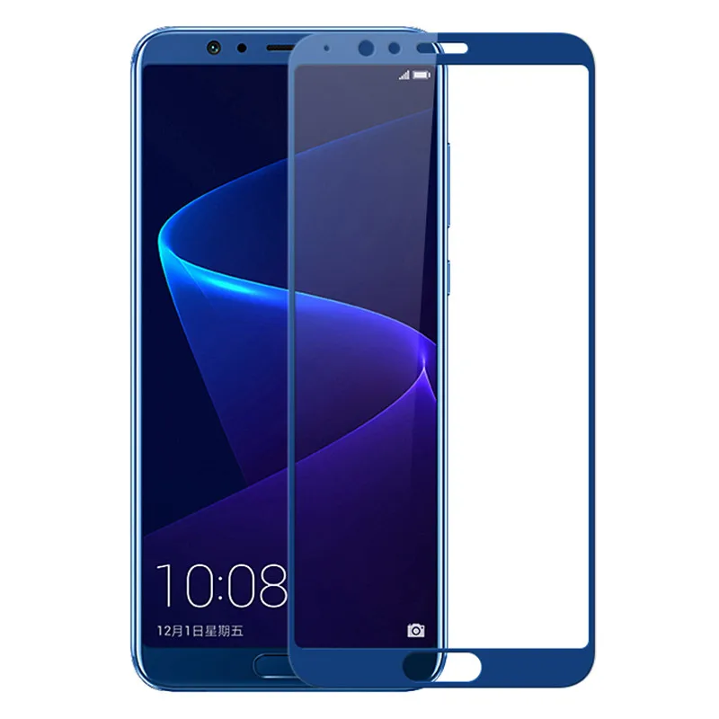 Для Huawei Honor V10 полное покрытие Экран протектор 3D с уровнем твердости 9 H закаленное