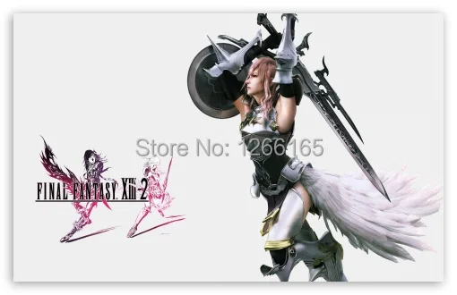 Final Fantasy XIII 2 игры печать плакатов на шелке стены украшения дома 12 x 18 24 36 дюймов (