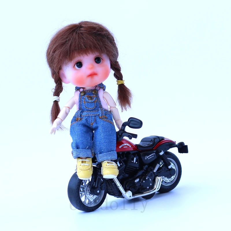 1 шт. высокое качество кукла джинсовый комбинезон или жилет для Ixdoll, средний Blyth, Blyth, Holala, Ob11 кукла комбинезон одежда аксессуары