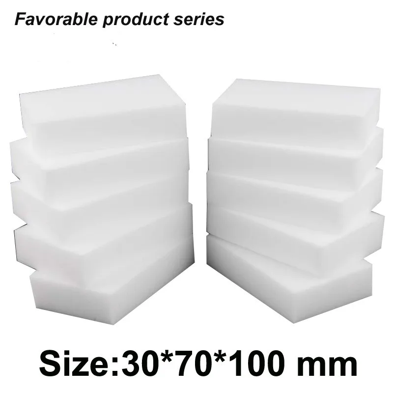 

30*70*100mm,melamine sponge 200 pcs Factory sale!High density miracle melamine dish cleaning sponge eraser white magic eraser-34