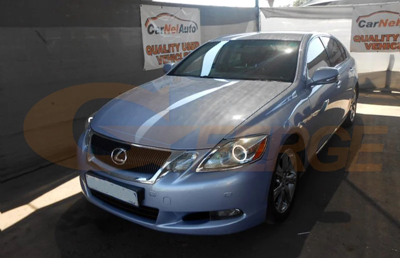 Для LEXUS GS300 GS350 GS430 GS450 2006-2011 ксеноновые фары отличные ангельские глазки Ультра яркое освещение CCFL ангельские глазки комплект