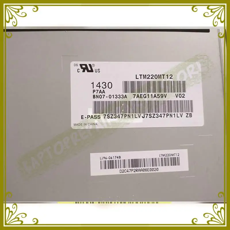ЖК-экран для SAMSUNG 22 дюйма LTM220MT12 1680*1050 | Компьютеры и офис