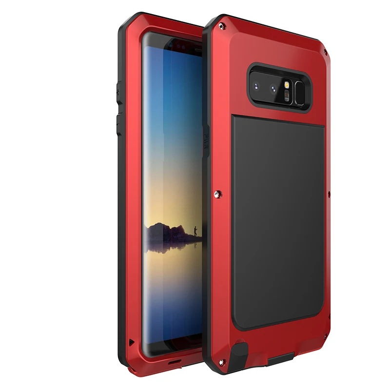 Роскошный Doom сверхпрочный защитный чехол S10 S10Plus NOTE 9 металлический чехол противоударный чехол для samsung S8 S8plus Note8 S9 S9Plus чехол