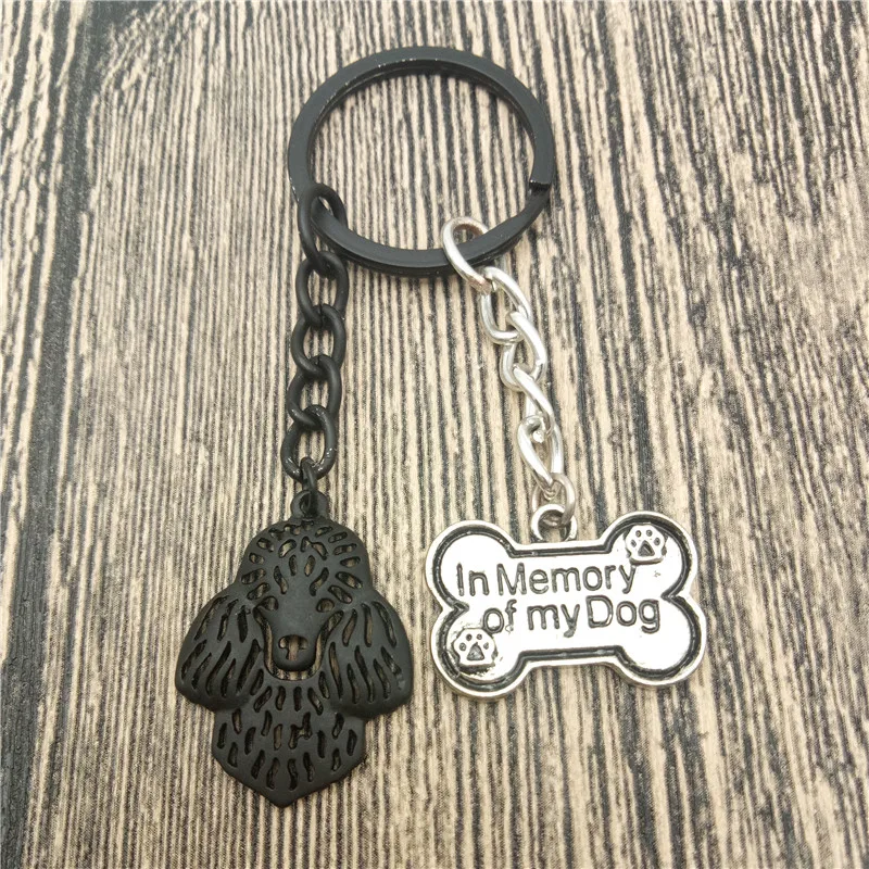 Брелок для ключей в виде пуделя Модная бижутерия домашних питомцев брелок женщин