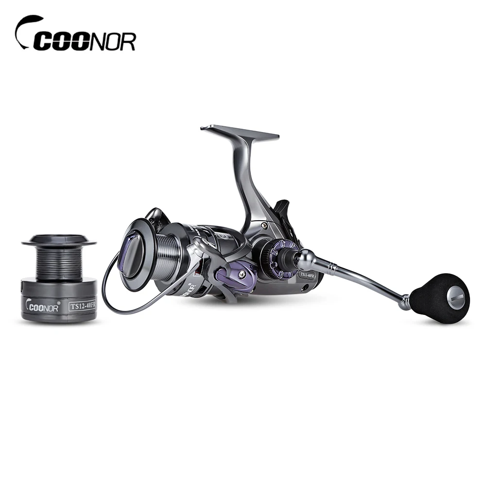 COONOR TS12 40FR 60FR 10 + 1BB Рыболовная катушка двойное Передаточное отношение 6 3: 1 4