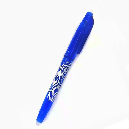 1PCS blue 1 шт или 3 шт стираемая ручка стержень стираемая шариковая ручка ручки цветные чернила 0,5 мм шариковая ручка для школы офисные канцелярские принадлежности - Цвет: 1PCS blue