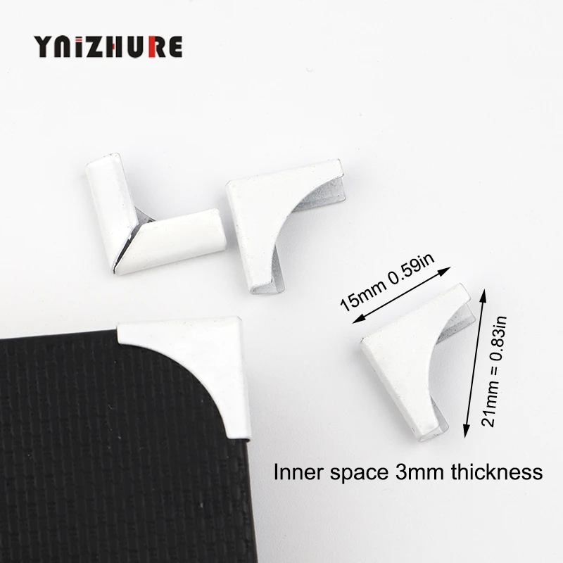 Альбом для скрапбукинга металлические углы книг античный протектор 15*15 мм 10