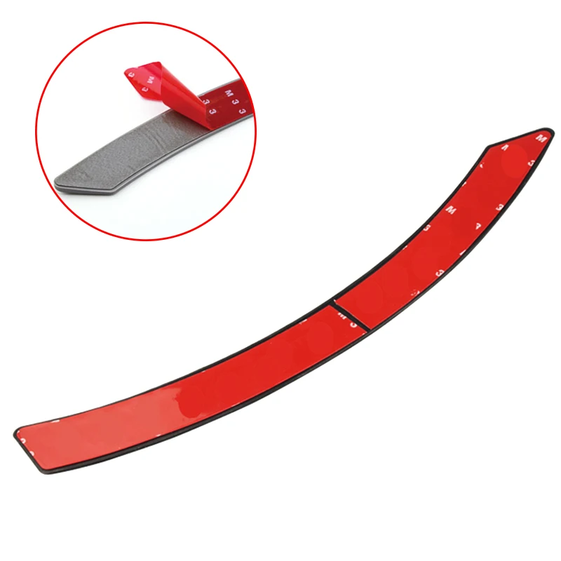 

LENTAI Car Tire Wheel Eyebrow Protecter Stickers For Toyota Corolla Seat Leon Jeep Renegade Skoda Fabia Rapid Renault Duster