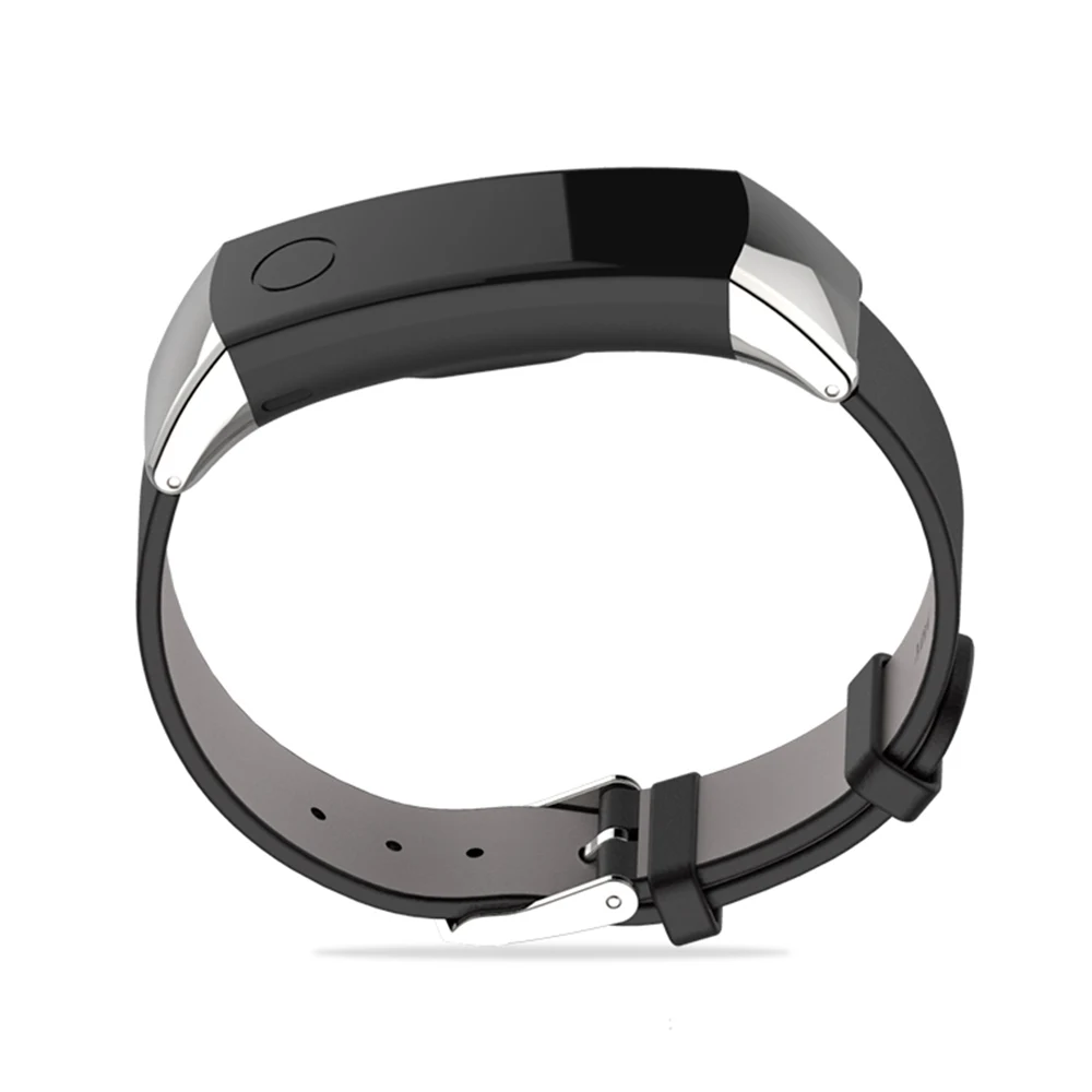 Ремешок из натуральной кожи для смарт браслета Honor band 3 мягкий сменный Браслет Huawei