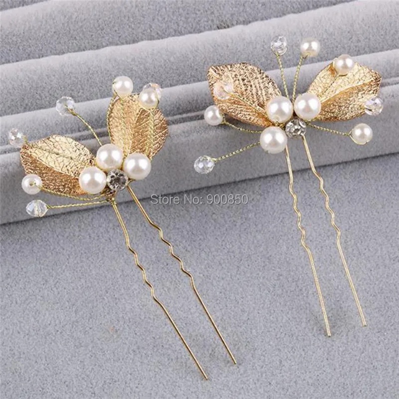 Свадебные украшения для волос аксессуары со стразами идеально сочетаются с