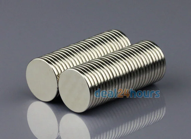 OMO Magnetics 50 шт. N50 Супер Сильные круглые дисковые цилиндрические Магниты