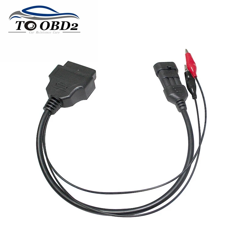 3Pin для OBD2 16Pin Fiat транспортных средств OBD OBDII автомобиля разъем 3 Pin до 16 контактный