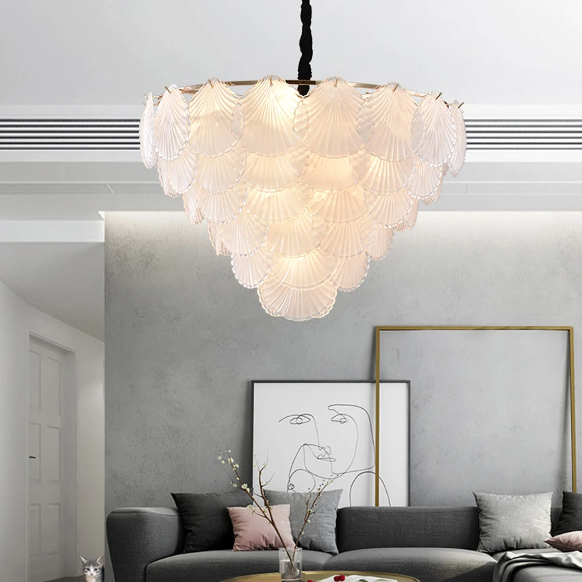 Lustre современная люстра осветительная арматура стеклянная оболочка Светодиодная