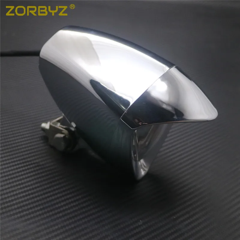 ZORBYZ мотоциклетные хромированные СВЕТОДИОДНЫЕ пластиковые точечные фары