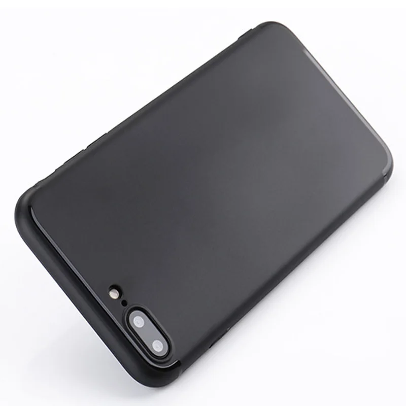 Чехол MPLSBO для телефона iPhone 5 5S 5E 6 6S 7 8 Plus ультратонкие однотонные мягкие чехлы из