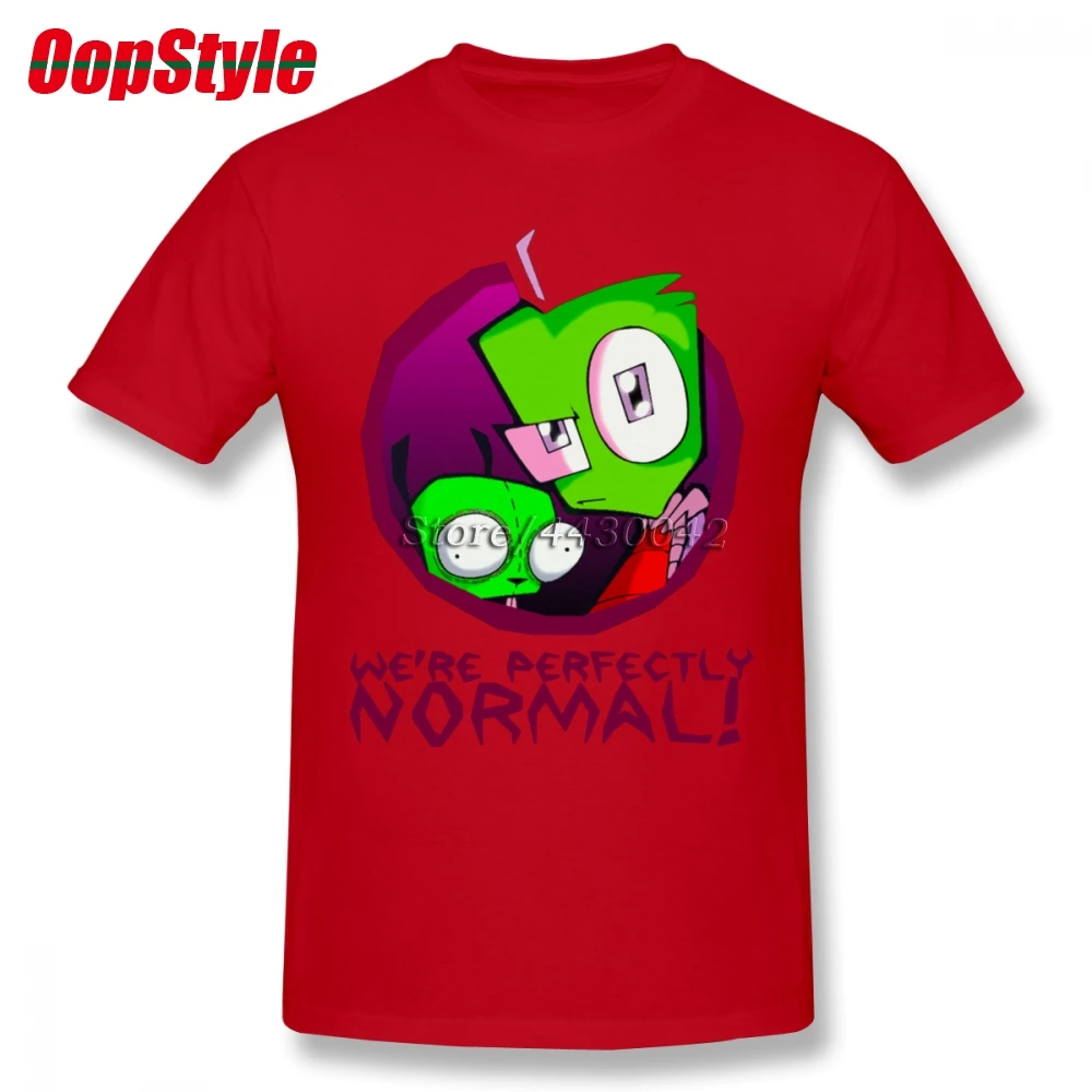 Мужская футболка с коротким рукавом Invader Zim Gir Alien летняя хлопковая размер плюс 4XL