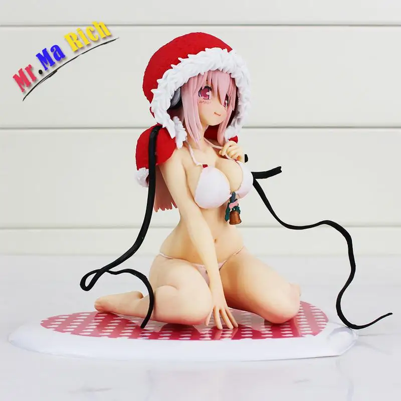 Супер Sonico сексуальная фигурка Аниме Supersonico ПВХ кукла Коллекционная модель