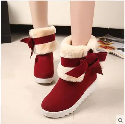 Новая зимняя комфортно снегоступы студент высота увеличивается короткие сапоги