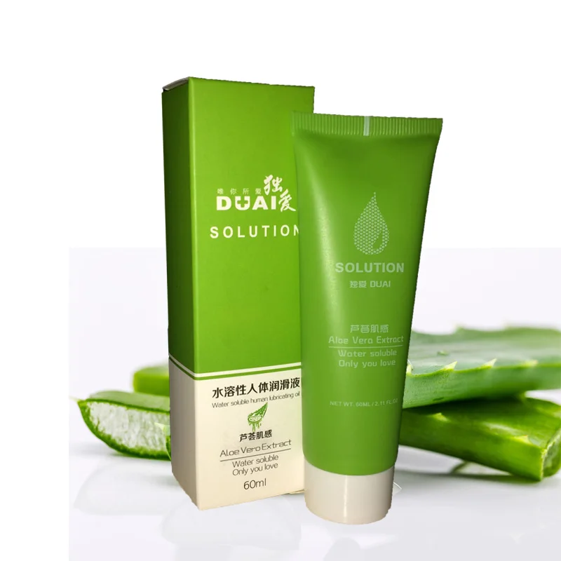 Анальная смазка duai с алоэ для массажа на водной основе 60 мл |