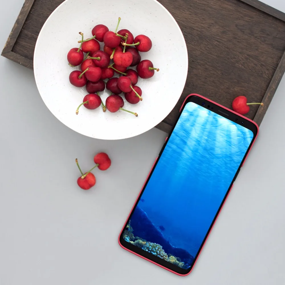 Чехол Nillkin Матовый для Samsung Galaxy S9 жесткий чехол накладка из поликарбоната