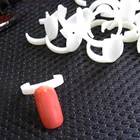 Пластиковое кольцо для ногтей, 50 шт.лот