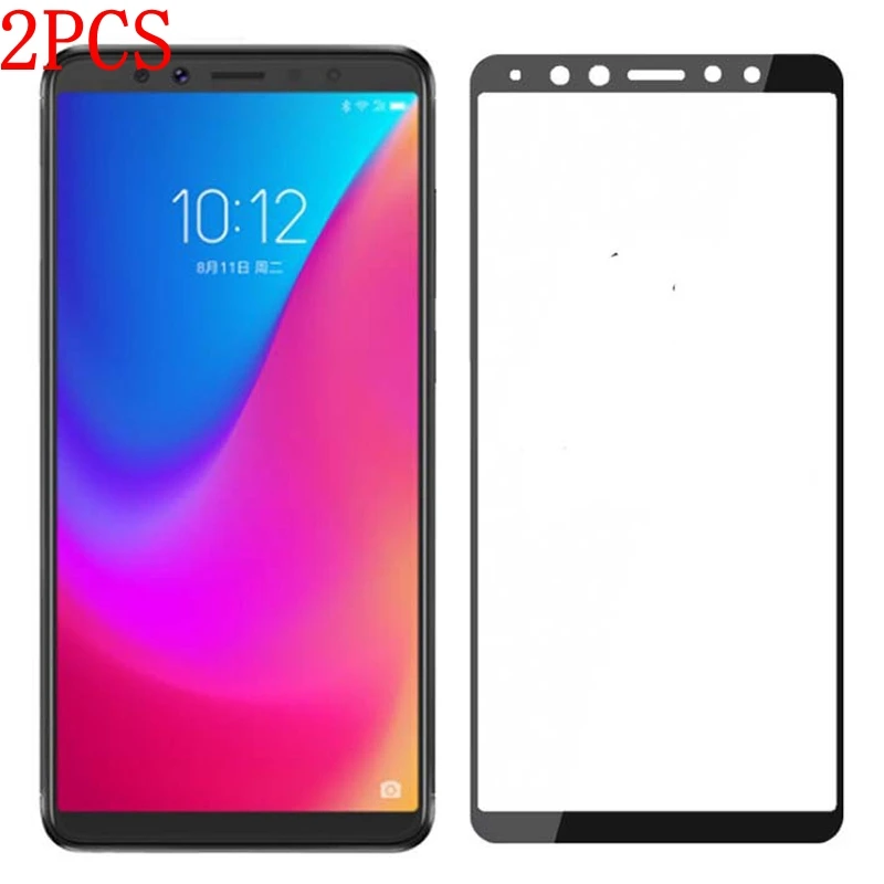 Закаленное стекло с полным покрытием для Lenovo K5 Pro 2 шт. защита экрана защитная