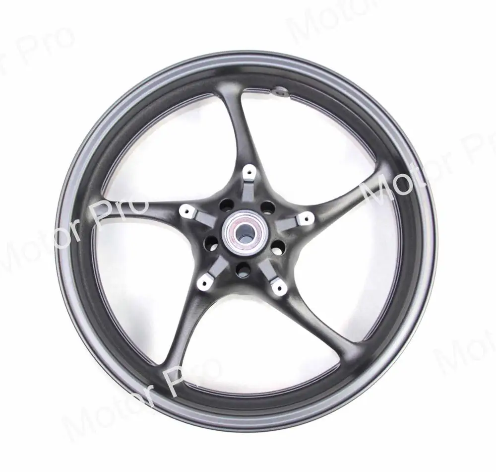 Для Yamaha YZF R1 2006-2012 переднего колеса обода Аксессуары для мотоциклов YZF-R1 YZF-R6 YZF-R6S FZ1 2007 2008 2009 2010 2011 - Цвет: Matte Black