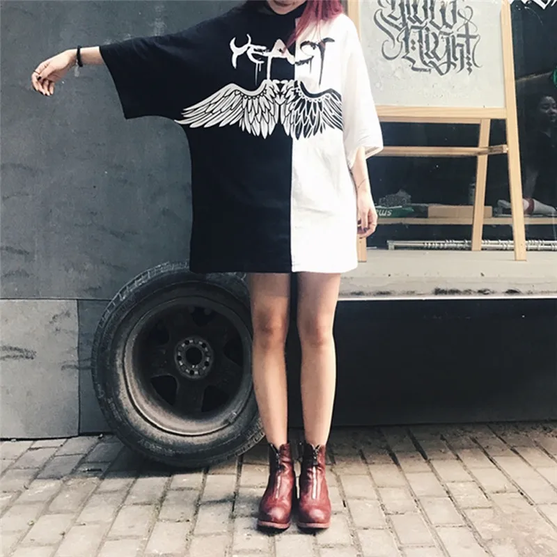 Футболка женская летняя в стиле хип хоп|Футболки| |