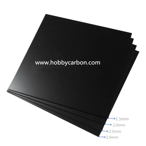 HOBBY CARBON Бесплатная доставка 1 5x250x400 мм G10 стекловолокно черные пластины акриловая