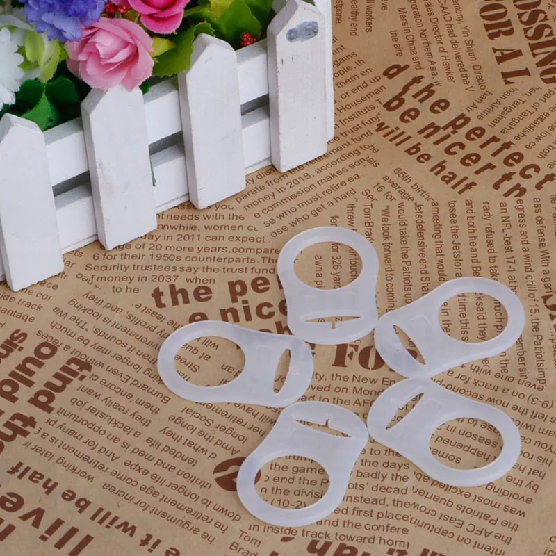 5 шт. разноцветные силиконовые держатели для пустышки клипсы-адаптеры мам кольца