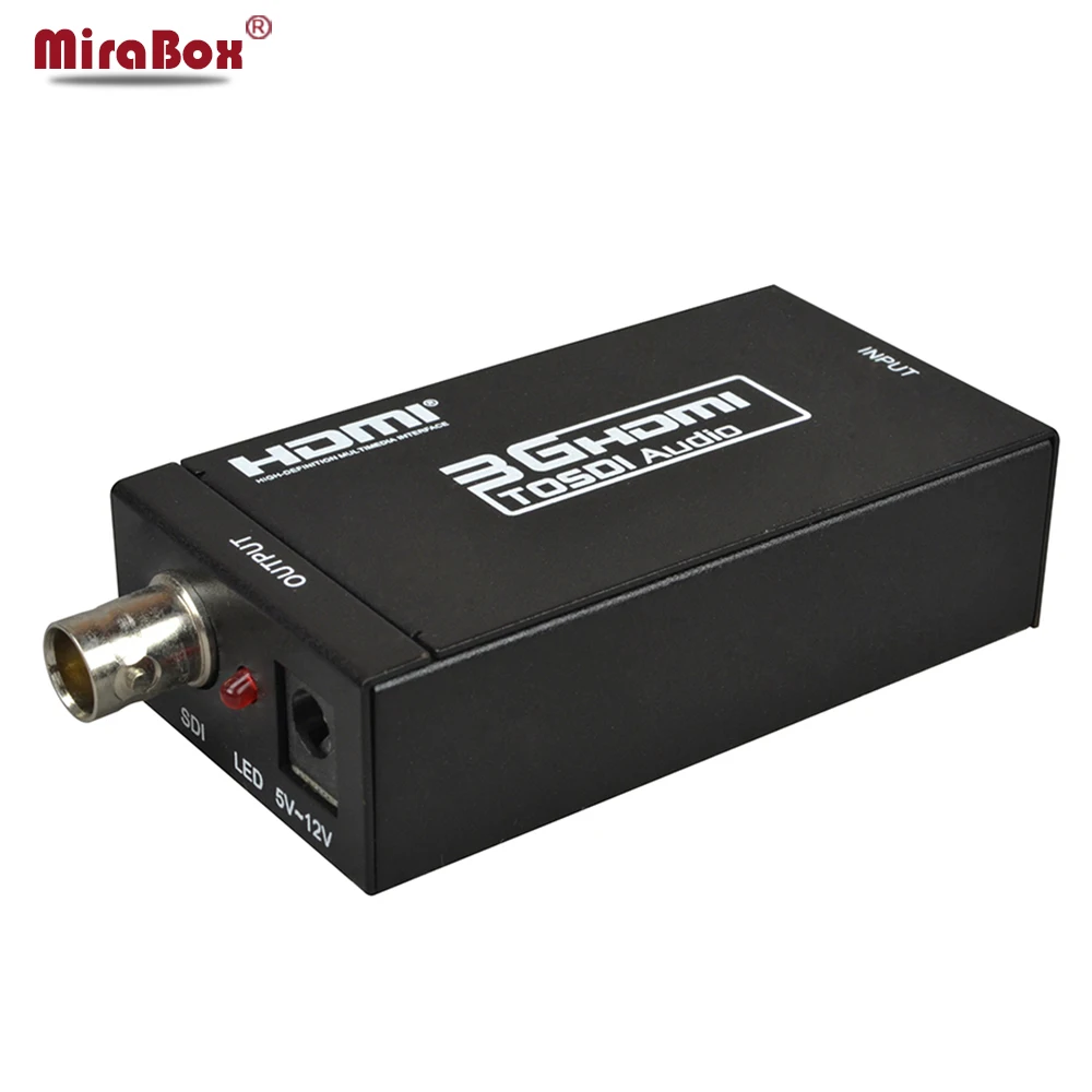 Mini HDMI для SDI Конвертер Адаптер 3 Г HD вождения Мониторы с адаптером Питания ЕС США