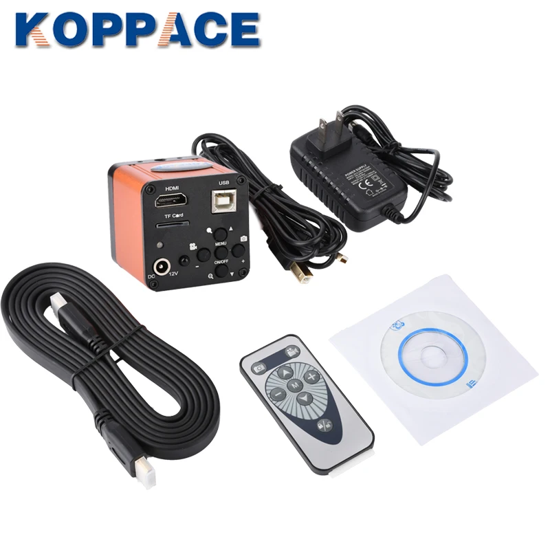KOPPACE 16MP Full HD 1080 P 60FPS HDMI USB 205X промышленный цифровой микроскоп с камерой мобильный сотовый телефон обслуживание микроскоп