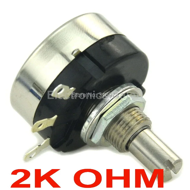 (10 шт./лот) RA25Y20S B202 COSMOS TOCOS 2K OHM 1 2 W Вращающийся проволочный потенциометр с