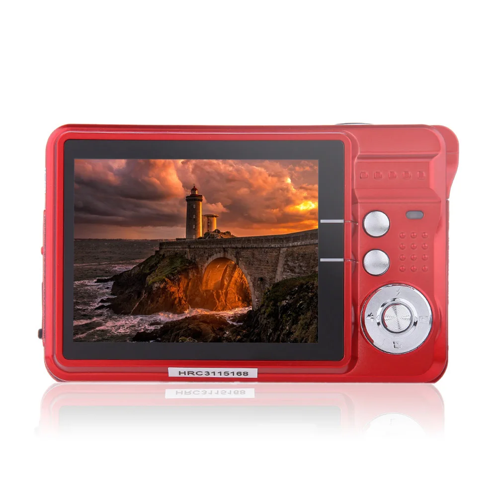 CDC3 2 7 дюймовая цифровая камера TFT HD экран 18MP 8x Zoom видеокамера Smile Capture мини Anti shake