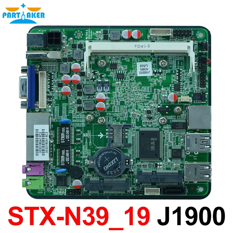

Двойная материнская плата Nics Nano Itx с Intel J1900 120 мм * 120 мм