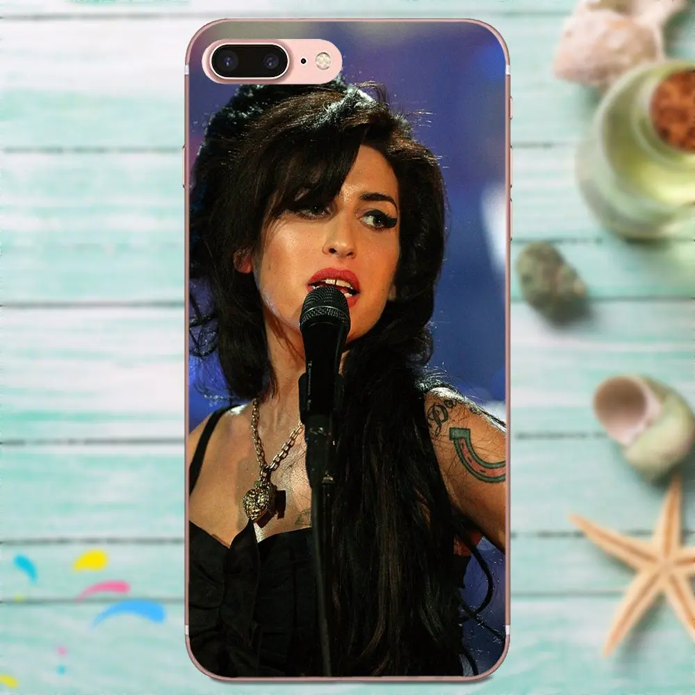 Singer Amy Jade Winehouse For Huawei Mate 7 8 9 10 20 P8 P9 P10 P20 P30 Lite Plus Pro 2017 TPU Capa Cover | Мобильные телефоны и