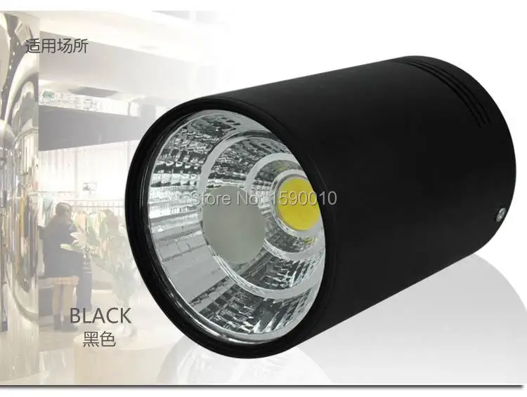 10pcs spot led 5W 7W 10W 15W 20W 30W Mounting surface ceiling lights 85~265V warm/day/cold white lighting kitchen | Лампы и освещение