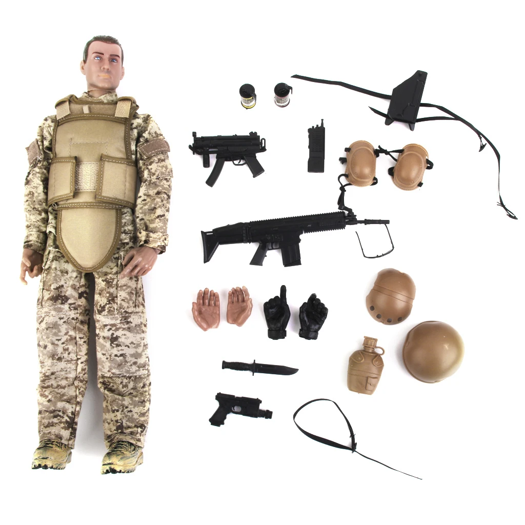 1/6 армейский боевой солдат спецназа фигурка полицейский фигурки игрушка NB01A |