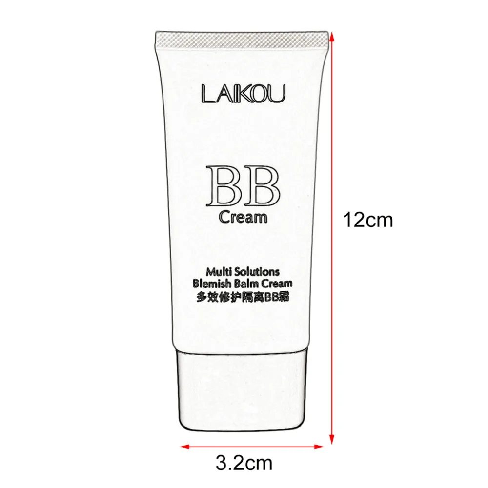LAIKOU, профессиональный, 50 г, идеальное покрытие, BB крем, тональный крем, тональный крем для женщин, леди, Отбеливание лица, косметика, инструмент для макияжа