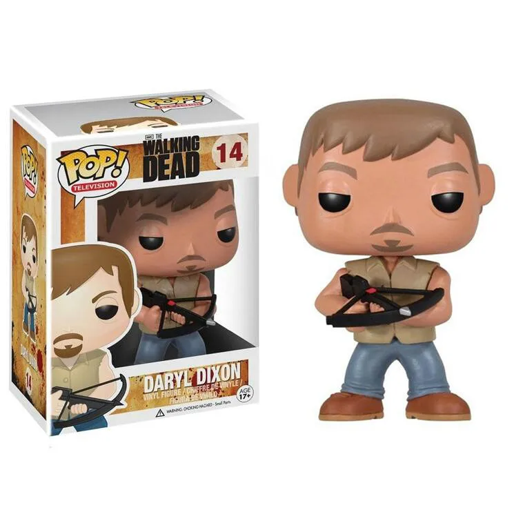 Funko Поп аниме Ходячие мертвецы фигурку Мальчик фильм Коллекция Модель Дети