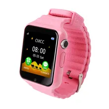 V7 gps трекер анти потерянный монитор sos вызов дети умные часы с