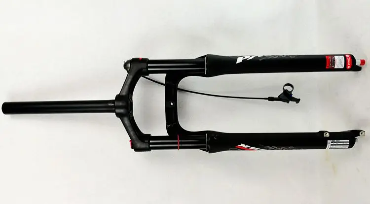 MTB Moutain 26inch Bike Fork Fat bicycle Fork Air Gas line Locking Suspension Forks Magnesium Aluminium Alloy 26"4.0"Tire 135mm