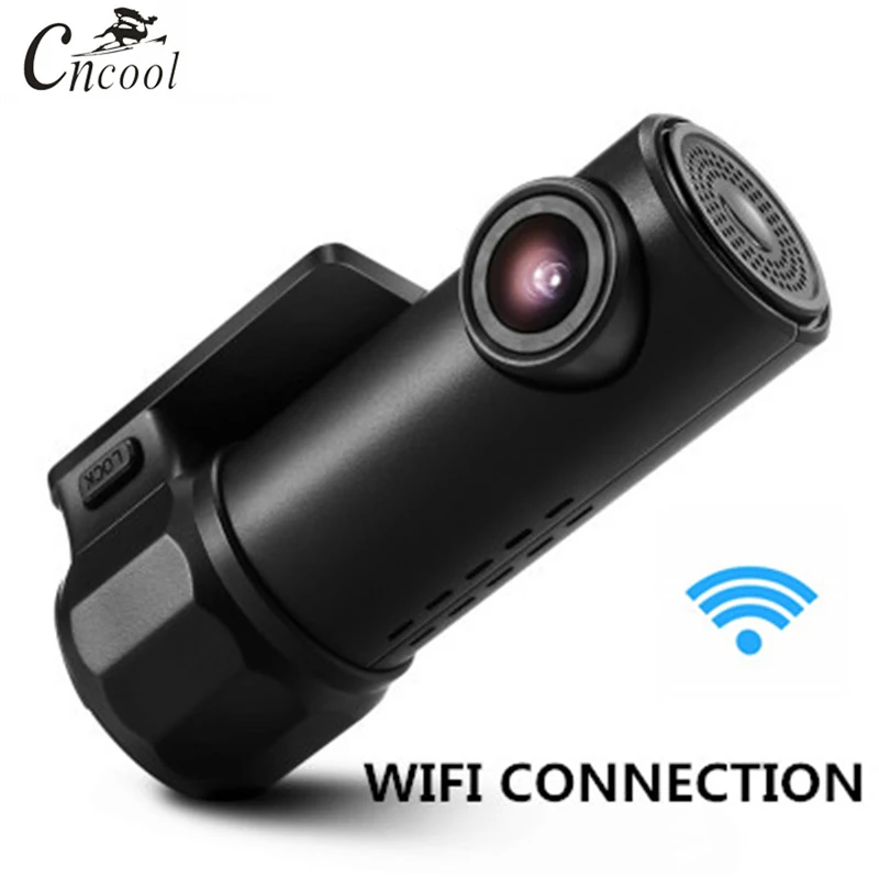 Cncool S600 Видеорегистраторы для автомобилей 720 P Wi Fi Скрытая Dash Cam 360 градусов 170
