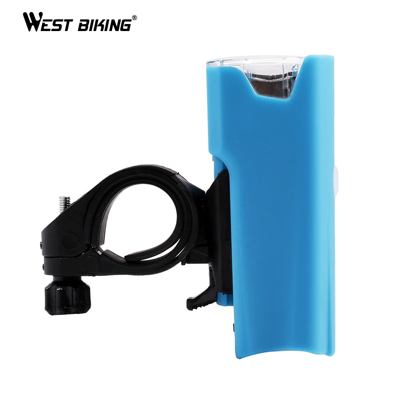 Фонарь для велосипеда WEST BIKING супер яркий USB велосипедный фонарь светодиодный 4